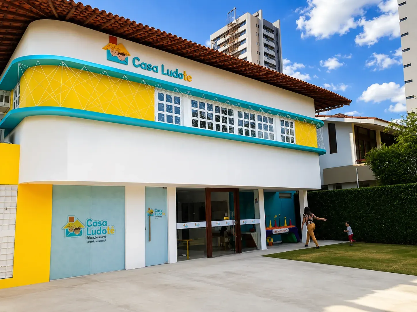 Fachada Casa Ludotê Linguagem