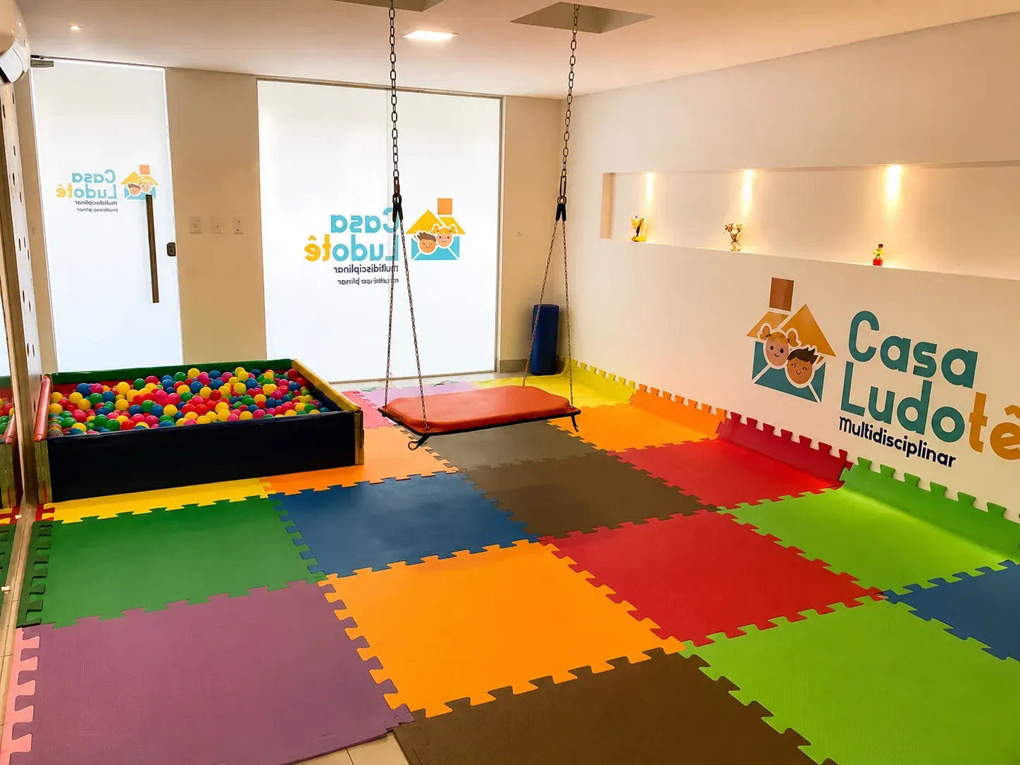 Sala de atividades Casa Ludotê Movimento