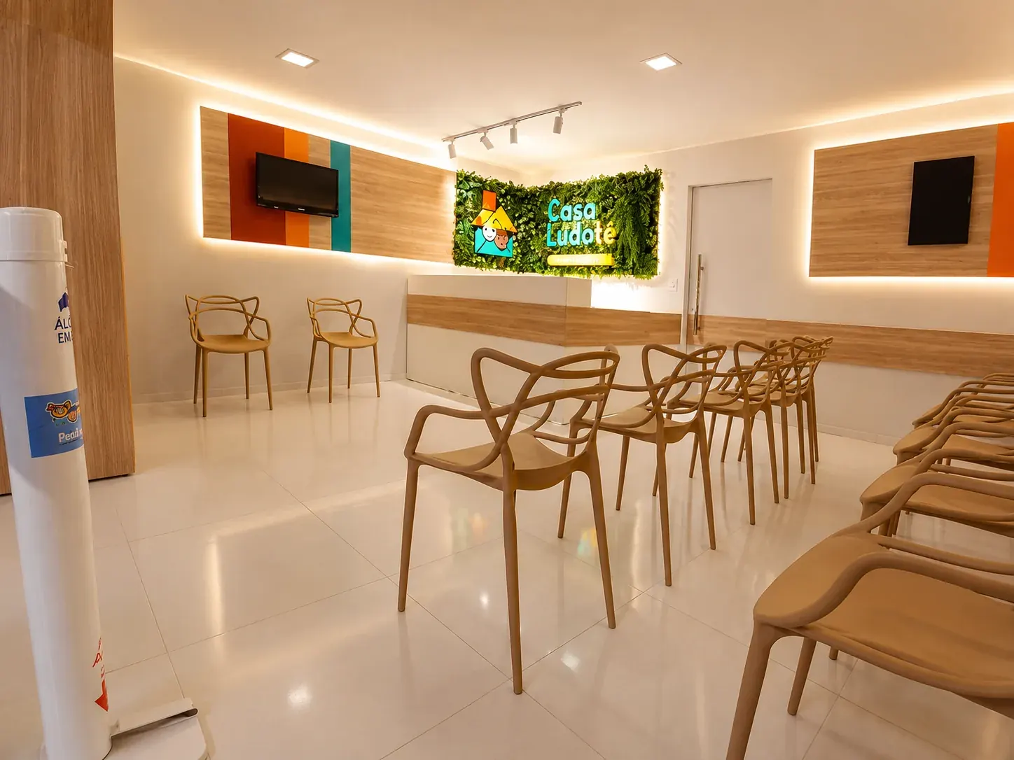 Sala de espera Casa Ludotê Movimento